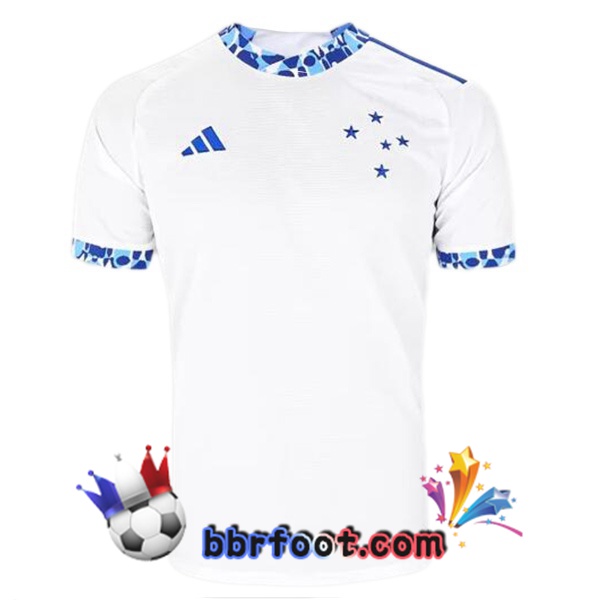 Maillot Foot Cruzeiro EC Exterieur Blanc 2024/2025