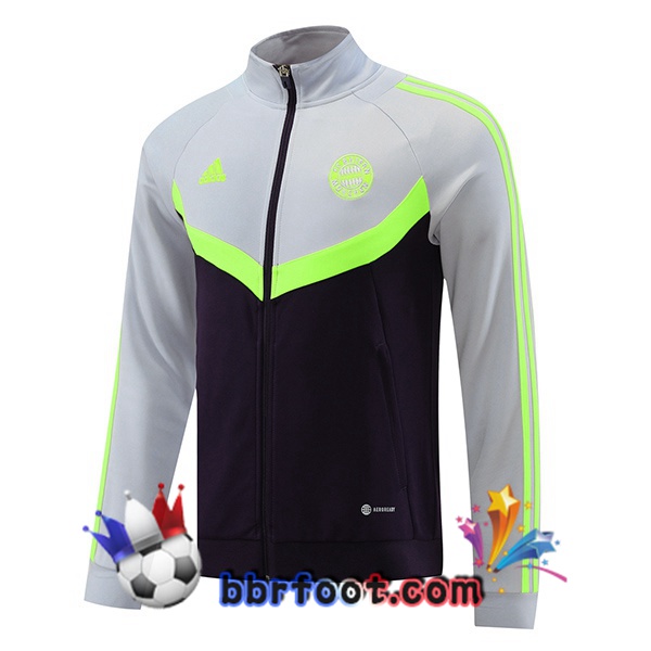 Veste Foot Bayern Munich Gris Noir 2024/2025