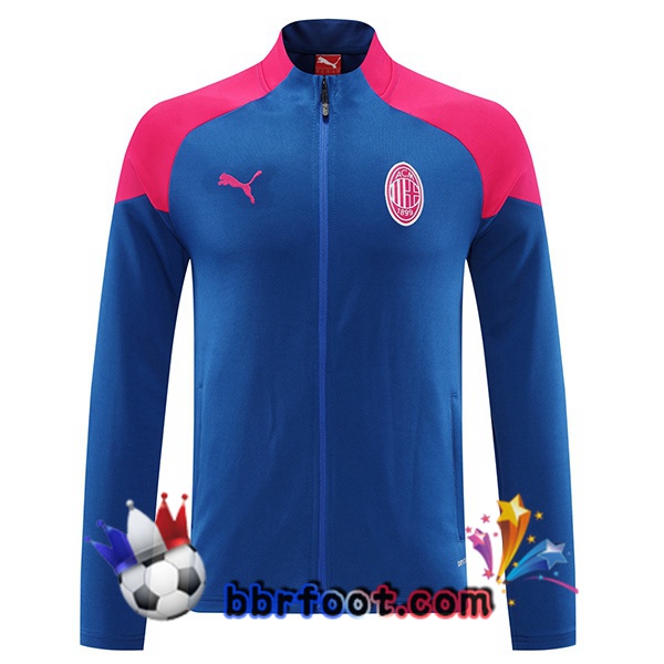Veste Foot AC Milan Bleu 2024/2025