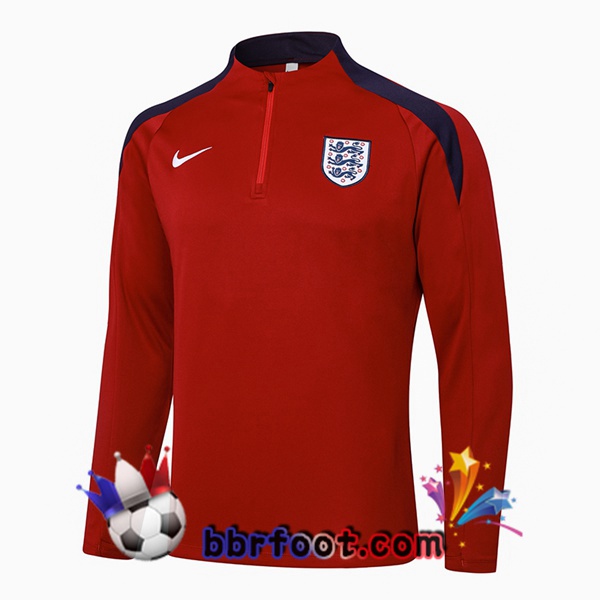 Sweatshirts Homme Angleterre Rouge 2024/2025