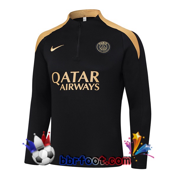 Sweatshirts Homme Paris PSG Noir 2024/2025 Sweatshirts Homme Paris PSG Noir 2024/2025