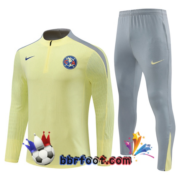 Survetement Foot Club America Jaune 2024/2025