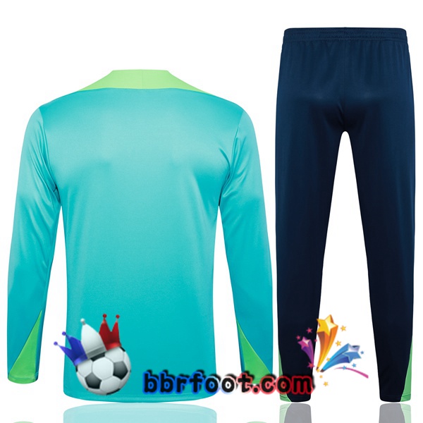 Survetement Foot Bresil Vert 2024/2025