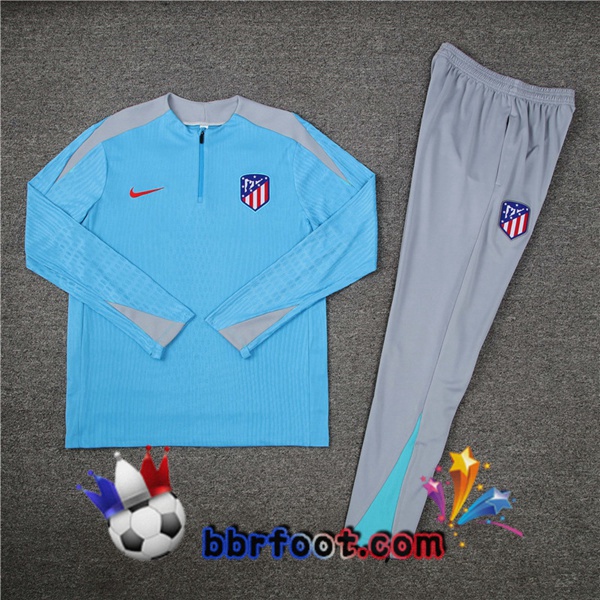 Survetement Foot Atletico Madrid Bleu 2024/2025