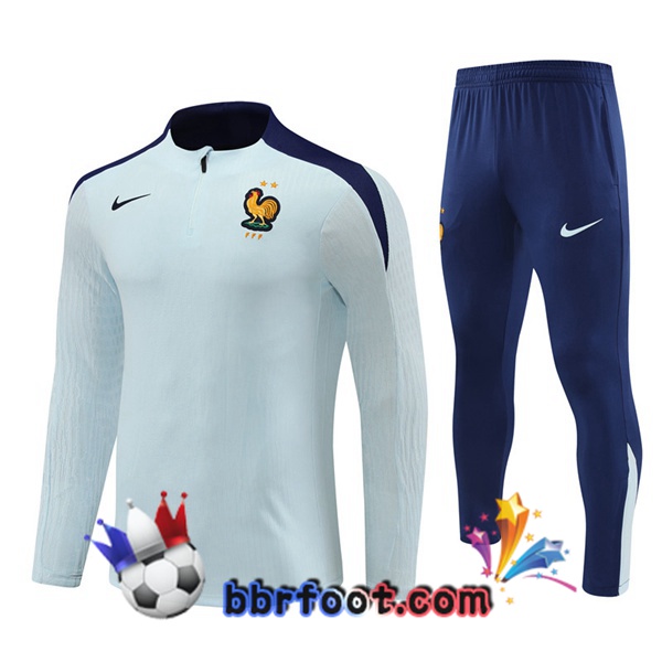 Survetement Foot France Bleu 2024/2025