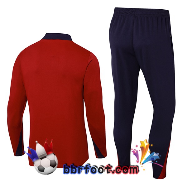 Survetement Foot Angleterre Rouge 2024/2025