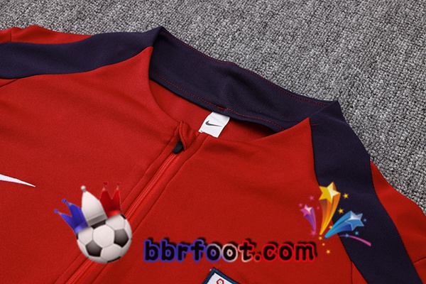 Survetement Foot Angleterre Rouge 2024/2025