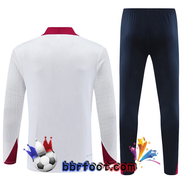 Survetement Foot Angleterre Blanc 2024/2025