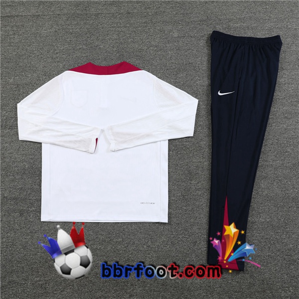 Survetement Foot Angleterre Blanc 2024/2025