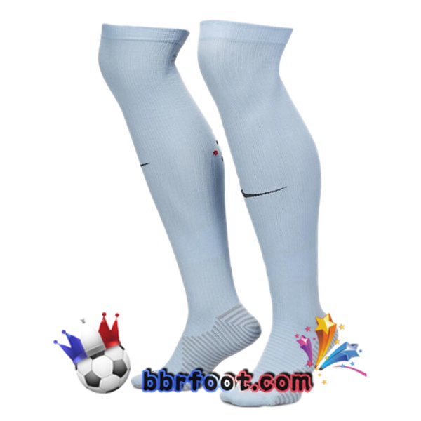 Chaussettes Foot Portugal Exterieur Bleu 2024/2025