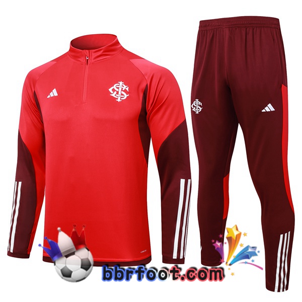 Survetement Foot SC Internacional Rouge 2024/2025