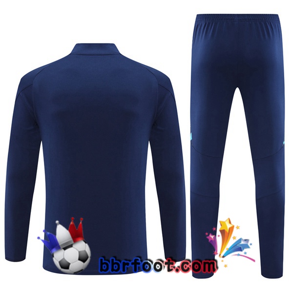 Survetement Foot Arsenal Bleu Royal 2024/2025