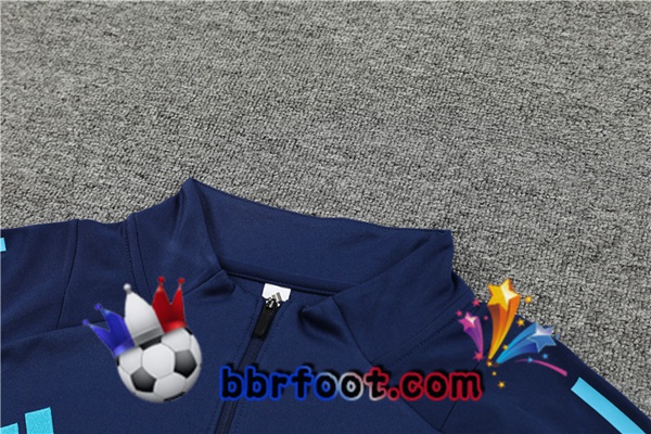 Survetement Foot Arsenal Bleu Royal 2024/2025