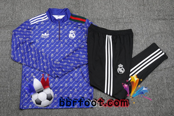 Survetement Foot Real Madrid Bleu 2024/2025