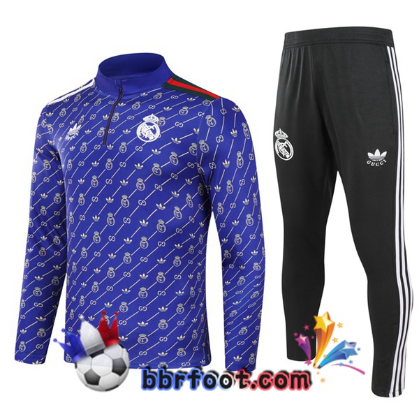 Survetement Foot Real Madrid Bleu 2024/2025