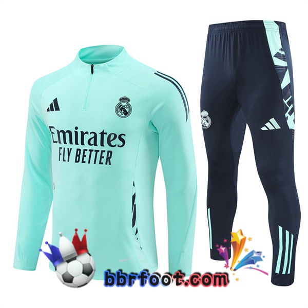 Survetement Foot Real Madrid Vert 2024/2025