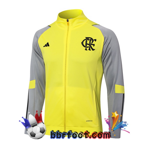 Veste Foot Flamengo Jaune 2024/2025