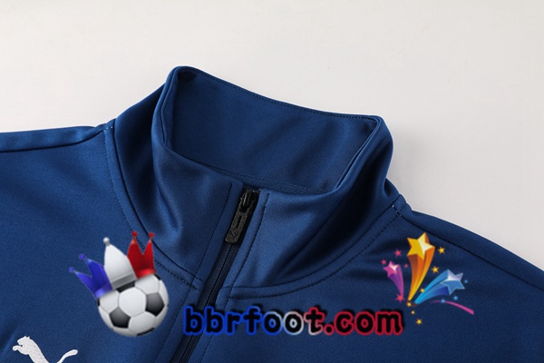 Survetement Foot - Veste Marseille OM Bleu 2024/2025