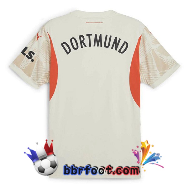 Maillot Foot Dortmund BVB Gardien de but Jaune 2024/2025