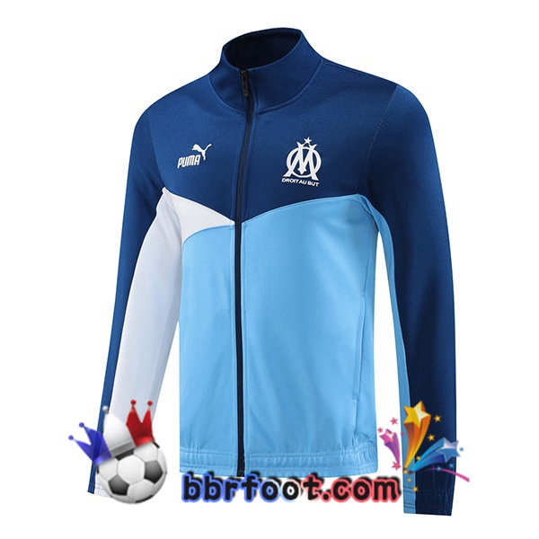 Veste Foot Marseille OM Bleu 2024/2025