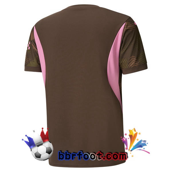 Maillot Foot Manchester City Gardien de but Marron 2024/2025