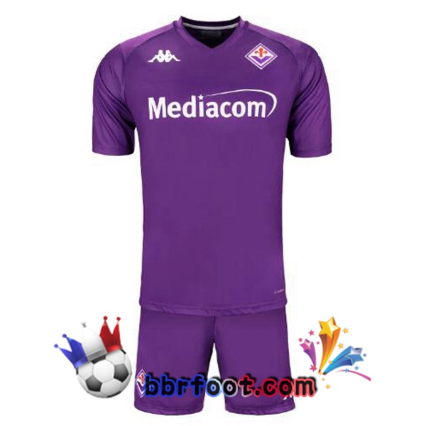 Maillot Foot ACF Fiorentina Enfant Domicile Pourpre 2024/2025