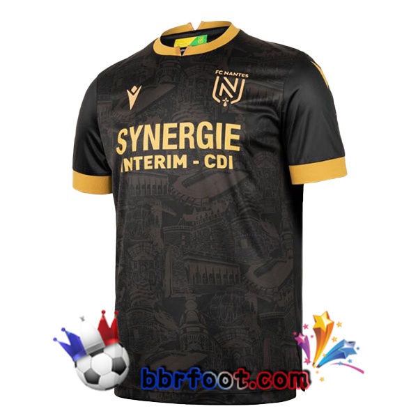 Maillot Foot FC Nantes Exterieur Noir 2024/2025