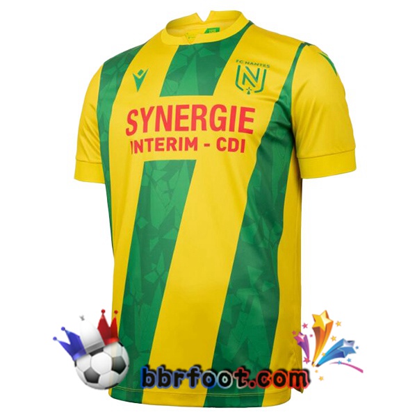 Maillot Foot FC Nantes Domicile Jaune 2024/2025
