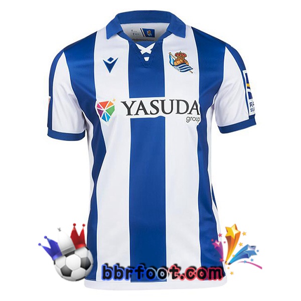 Maillot Foot Real Sociedad Domicile Bleu 2024/2025