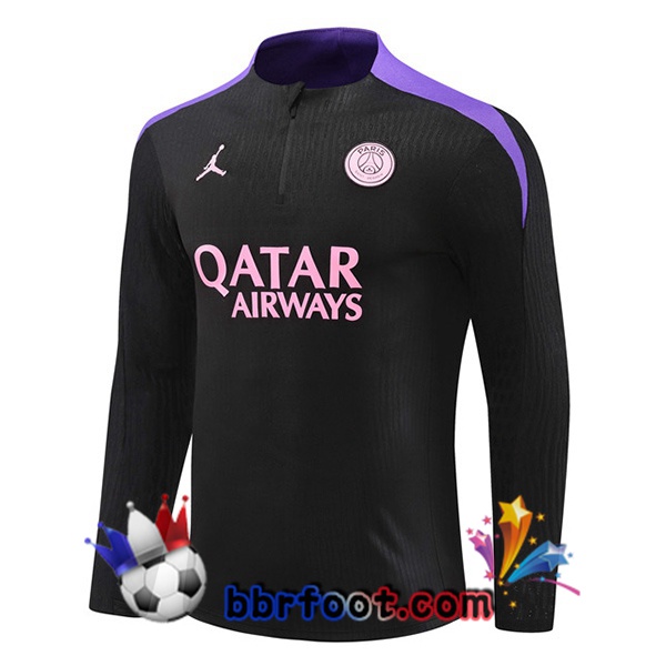 Sweatshirts Homme JORDAN Paris PSG Noir 2024/2025 Sweatshirts Homme JORDAN Paris PSG Noir 2024/2025
