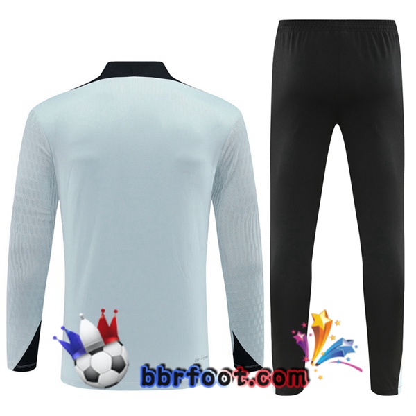Survetement Foot FC Barcelone Gris 2024/2025