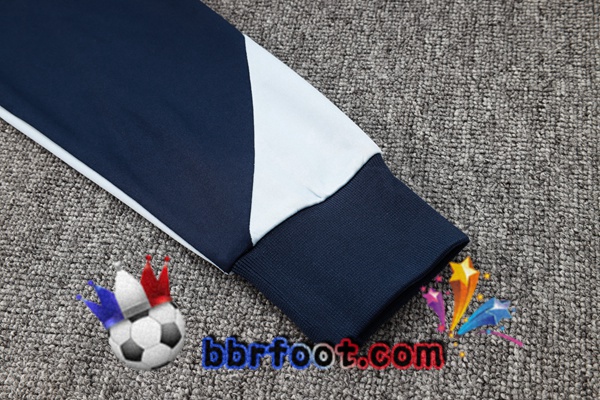 Survetement Foot - Veste France Bleu Royal 2024/2025