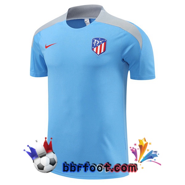 Training T-Shirts Atletico Madrid Bleu 2024/2025