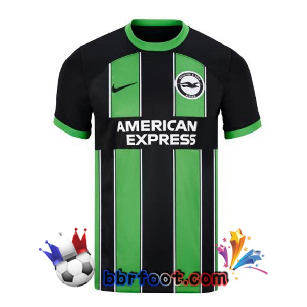 Maillot Foot FC Brighton Third Vert Noir 2024/2025