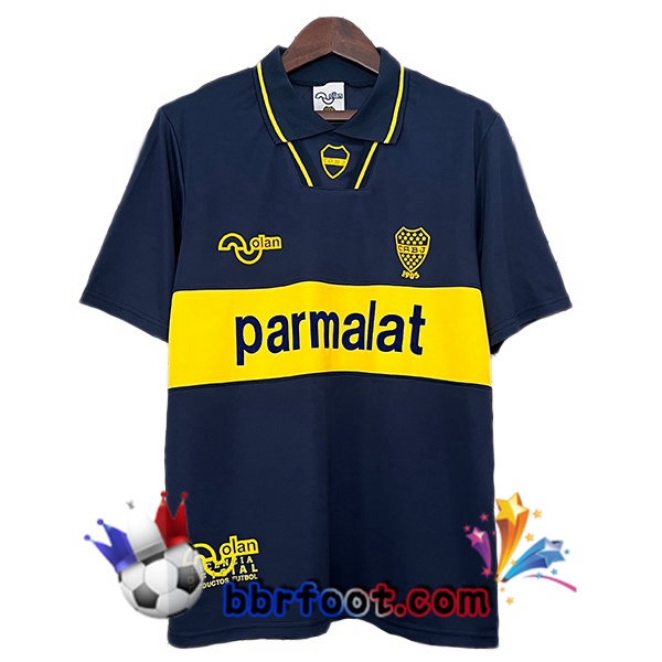Maillot Foot Boca Juniors Retro Domicile Bleu Royal 1994-1995