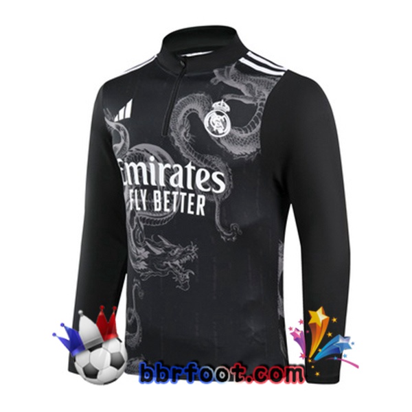 Sweatshirts Homme Real Madrid Noir 2024/2025