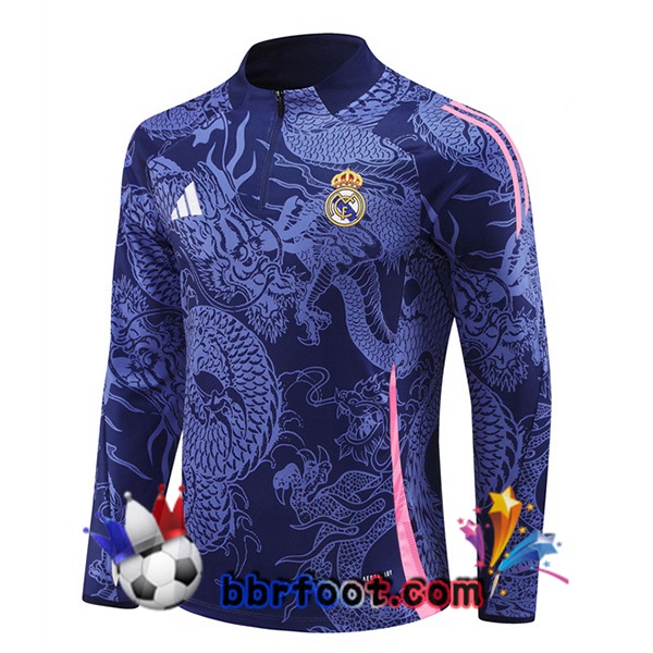 Sweatshirts Homme Real Madrid Bleu Royal 2024/2025