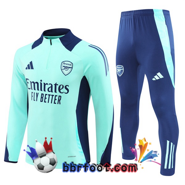 Survetement Foot Arsenal Vert 2024/2025