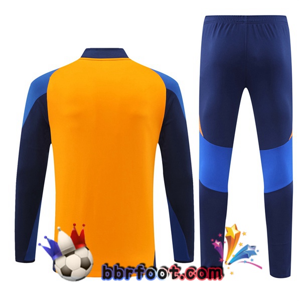 Survetement Foot Juventus Orange 2024/2025