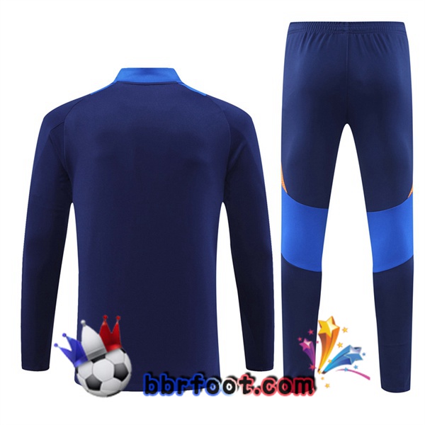 Survetement Foot Juventus Bleu Royal 2024/2025