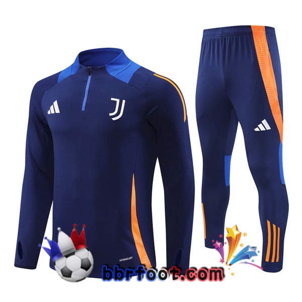 Survetement Foot Juventus Bleu Royal 2024/2025