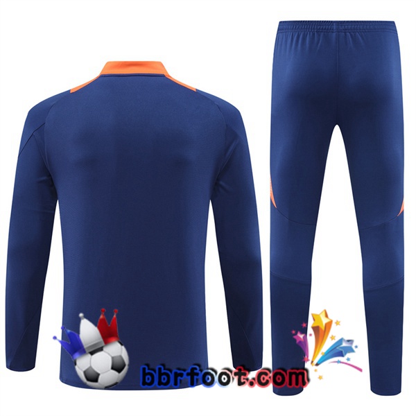 Survetement Foot Manchester United Bleu Royal 2024/2025