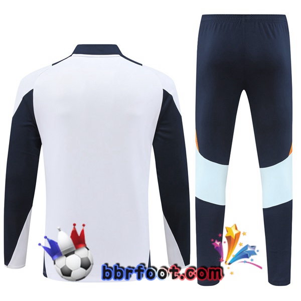 Survetement Foot Real Madrid Blanc 2024/2025