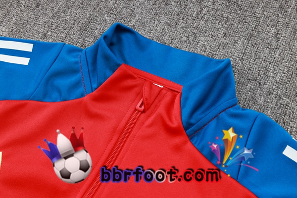 Survetement Foot - Veste Espagne Rouge 2024/2025