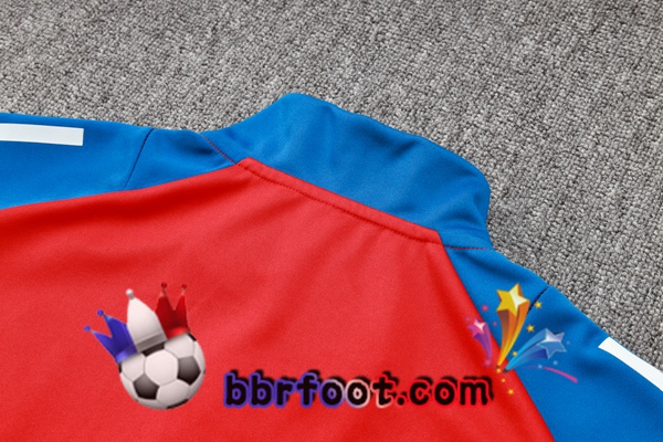Survetement Foot - Veste Espagne Rouge 2024/2025