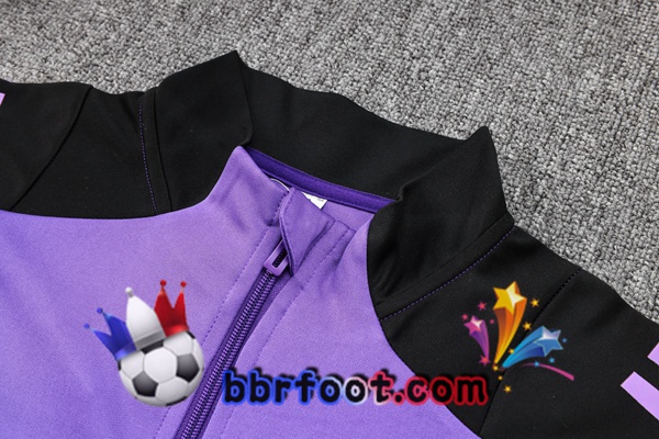Survetement Foot - Veste Allemagne Pourpre 2024/2025
