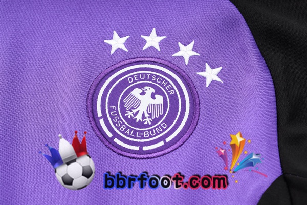 Survetement Foot - Veste Allemagne Pourpre 2024/2025