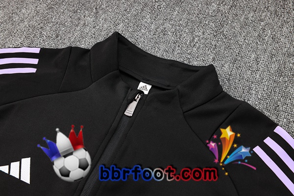 Survetement Foot - Veste Allemagne Noir 2024/2025