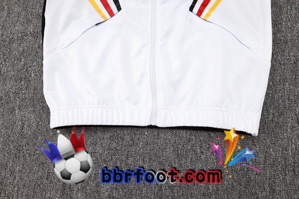 Survetement Foot - Veste Allemagne Blanc 2024/2025