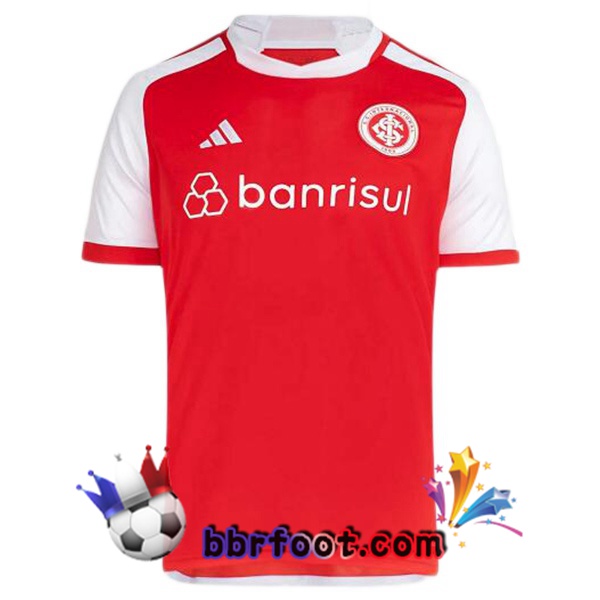 Maillot Foot SC Internacional Domicile Rouge 2024/2025